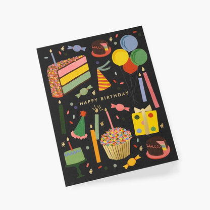 Tarjeta postal cumpleaños Birthday Treats - Rifle Paper Co