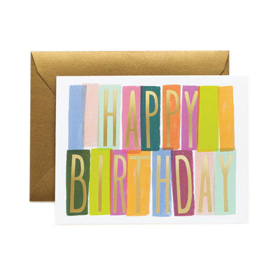 Postal felicitación cumpleaños Mérida Birthday - Rifle Paper Co