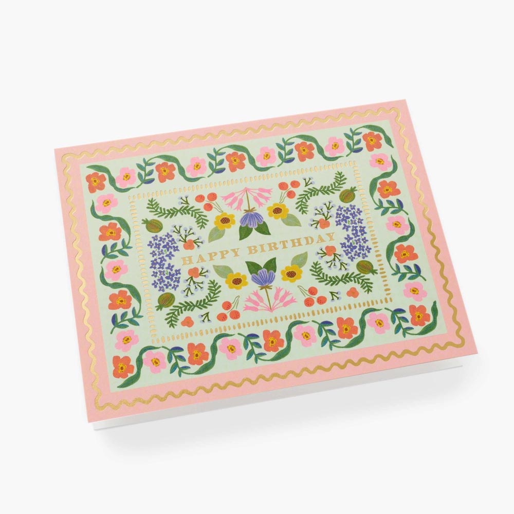 Tarjeta postal cumpleaños Sicily Garden - Rifle Paper Co
