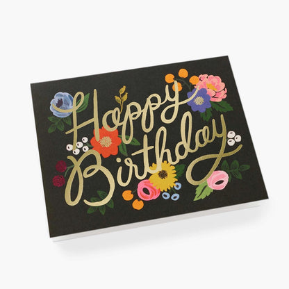 Postal felicitación cumpleaños Vintage Blossom - Rifle Paper