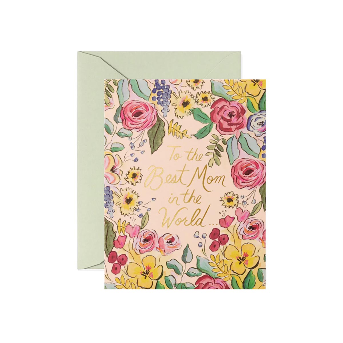Best Mom in the World Mother's Day Postcard - Rifle Paper Co