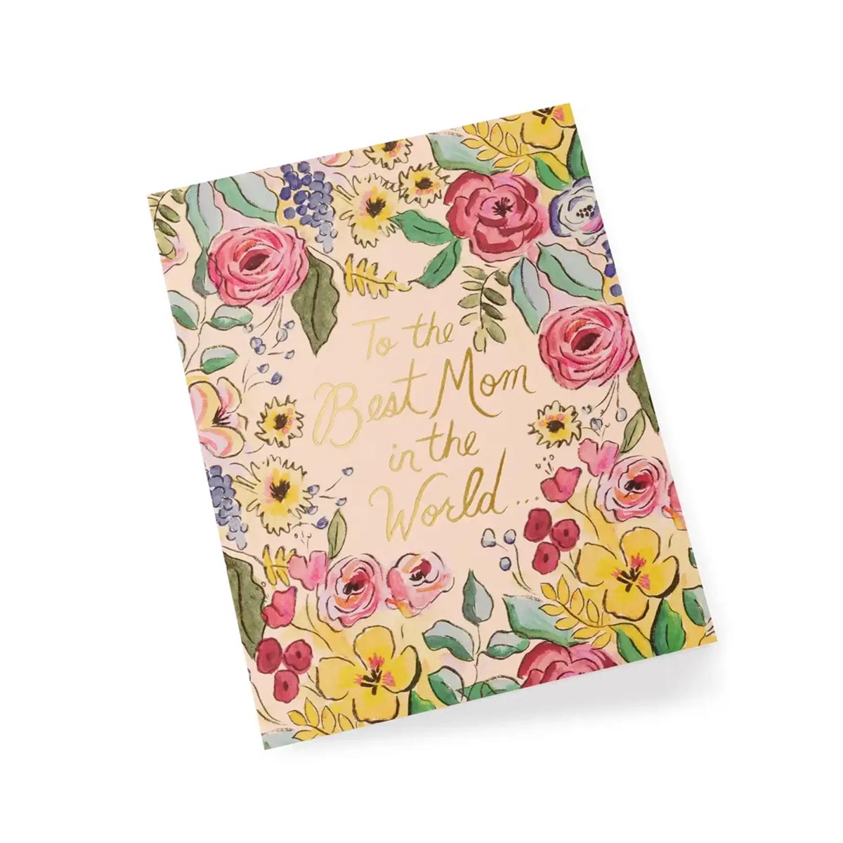 Tarjeta Postal Día de la Madre Best Mom in the World - Rifle Paper Co