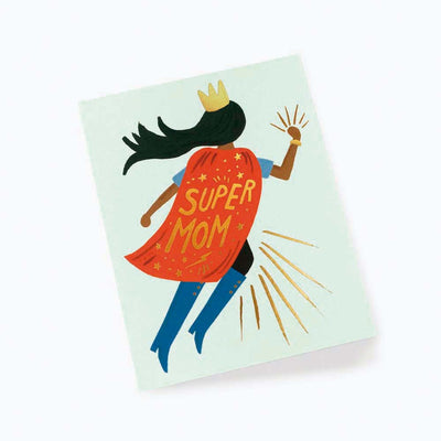 Tarjeta Postal Día de la Madre Soaring Super Mom - Rifle Paper