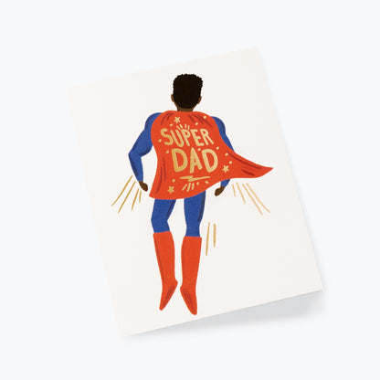 Tarjeta Postal Día del Padre -Soaring Super Dad - Rifle Paper Co