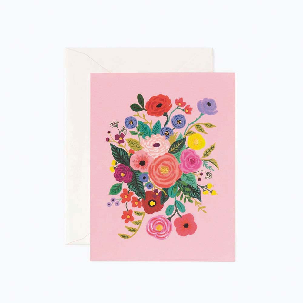 Tarjeta Postal Flores Rosas Garden Party Rose Card - Rifle Paper