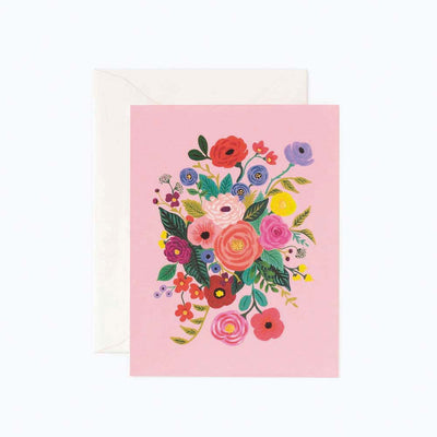 Postcard Rose Flowers Garden Party Rose Card - Rifle Paper