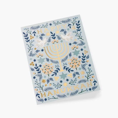 Hanukkah Menorah Postcard - Rifle Paper Co