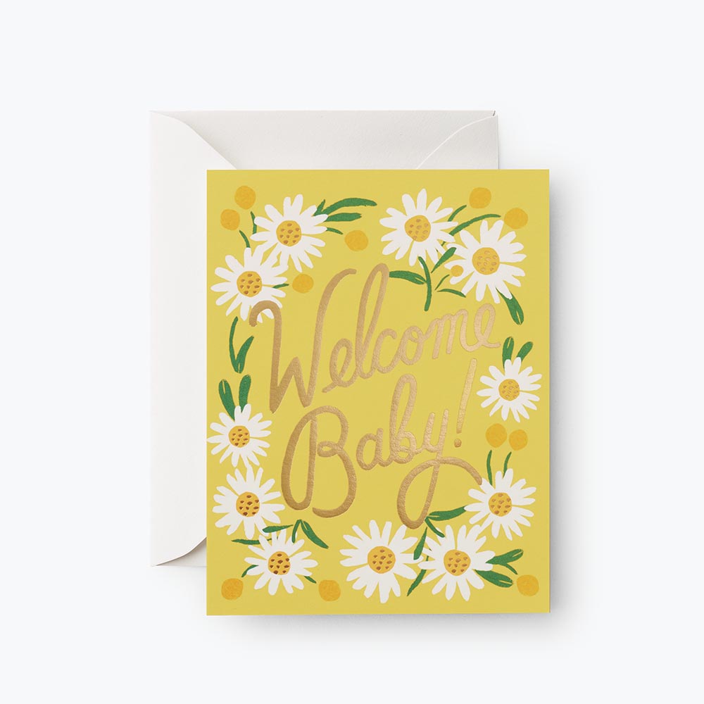 Postal Nacimiento Daisy Baby - Rifle Paper Co