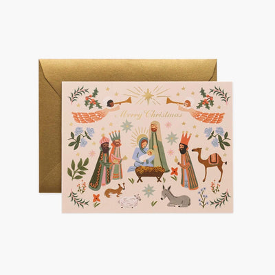 Postal Navidad Nativity Scene - Rifle Paper Co