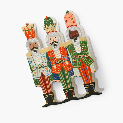 Nutcracker Brigade Christmas Postcard - Rifle Paper Co