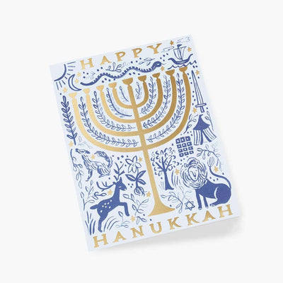 Twelve Tribes Menorah Postcard