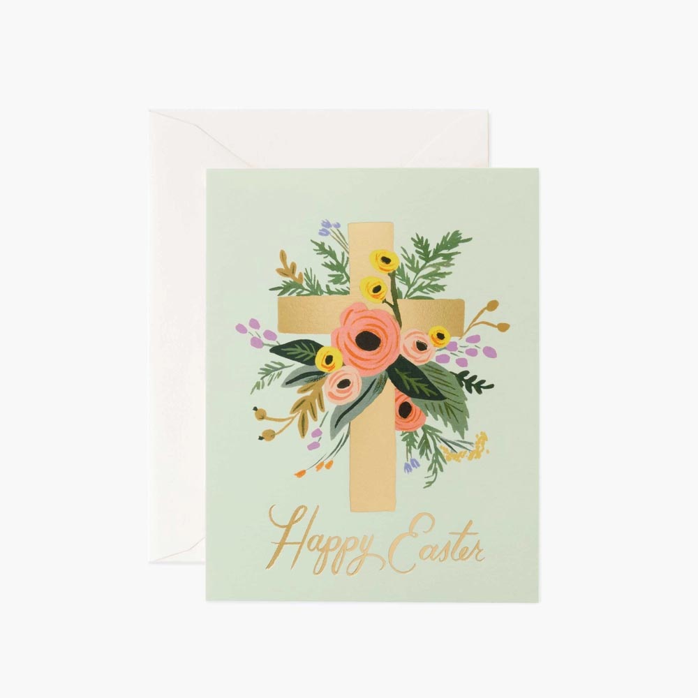Targeta postal Pasqua - Easter Cross - Rifle Paper Co