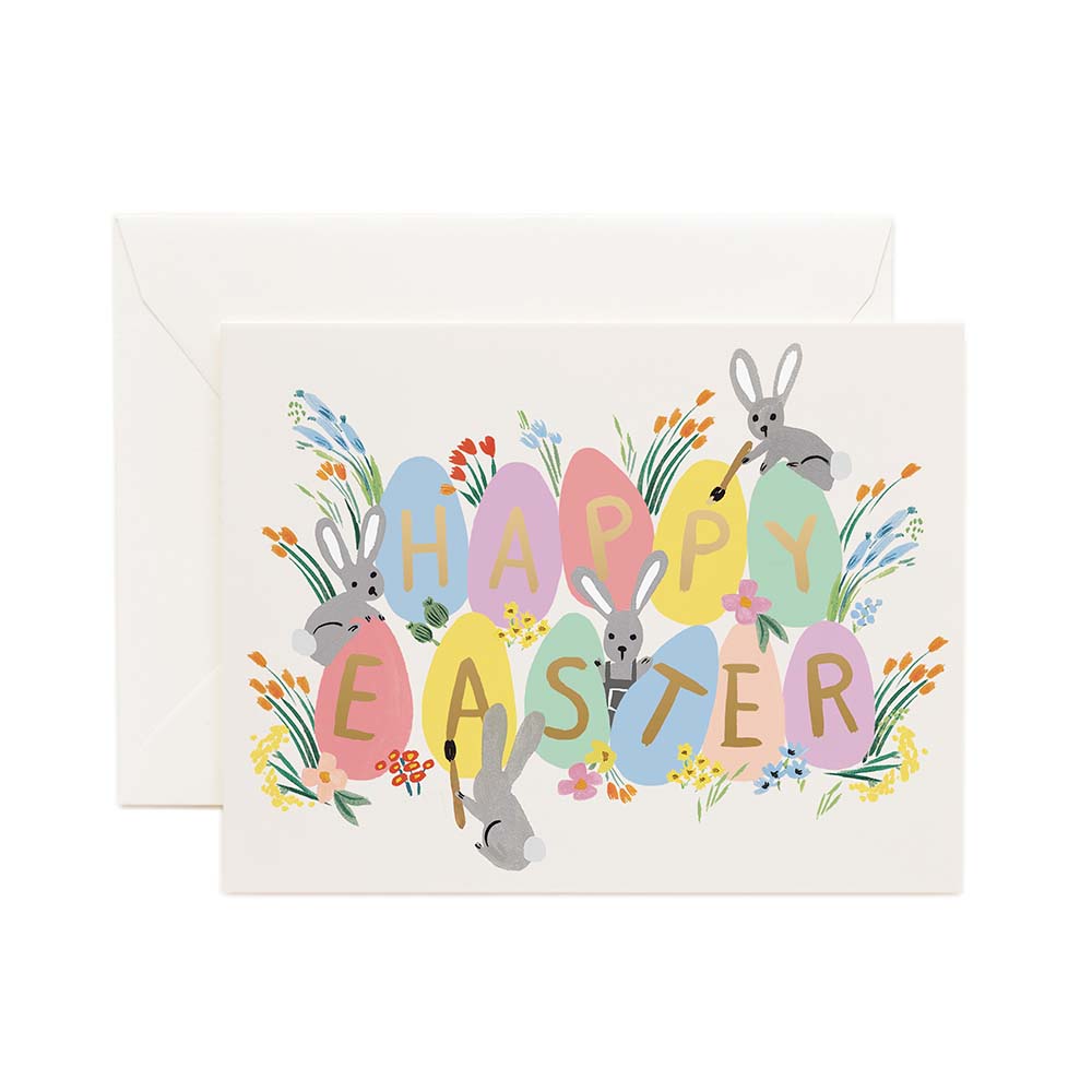 Targeta postal Pasqua - Easter Eggs - Rifle Paper