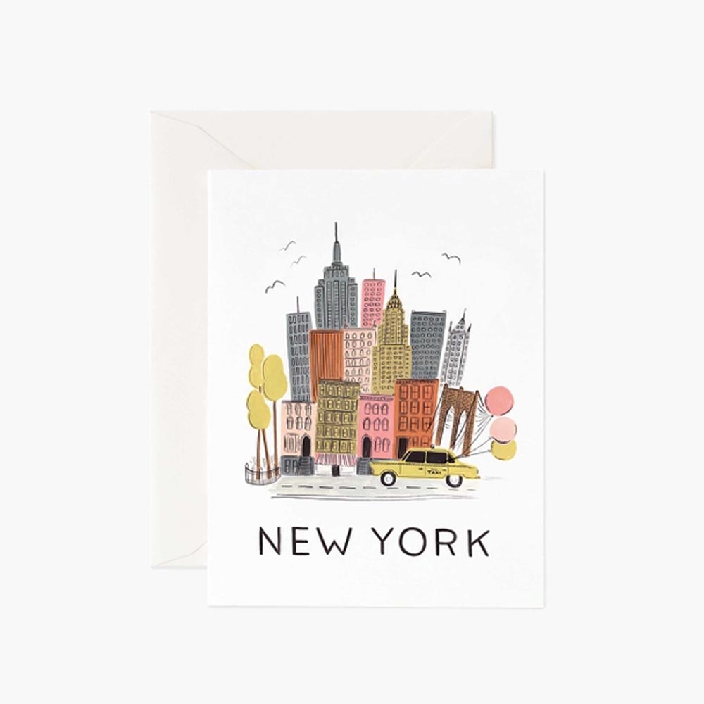Tarjeta Postal New York City - Rifle Paper Co