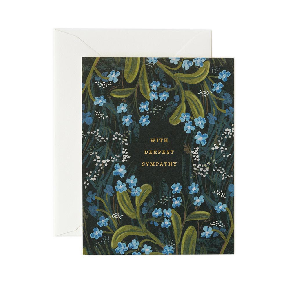 Targeta Postal Sympathy Bouquet - Rifle Paper Co