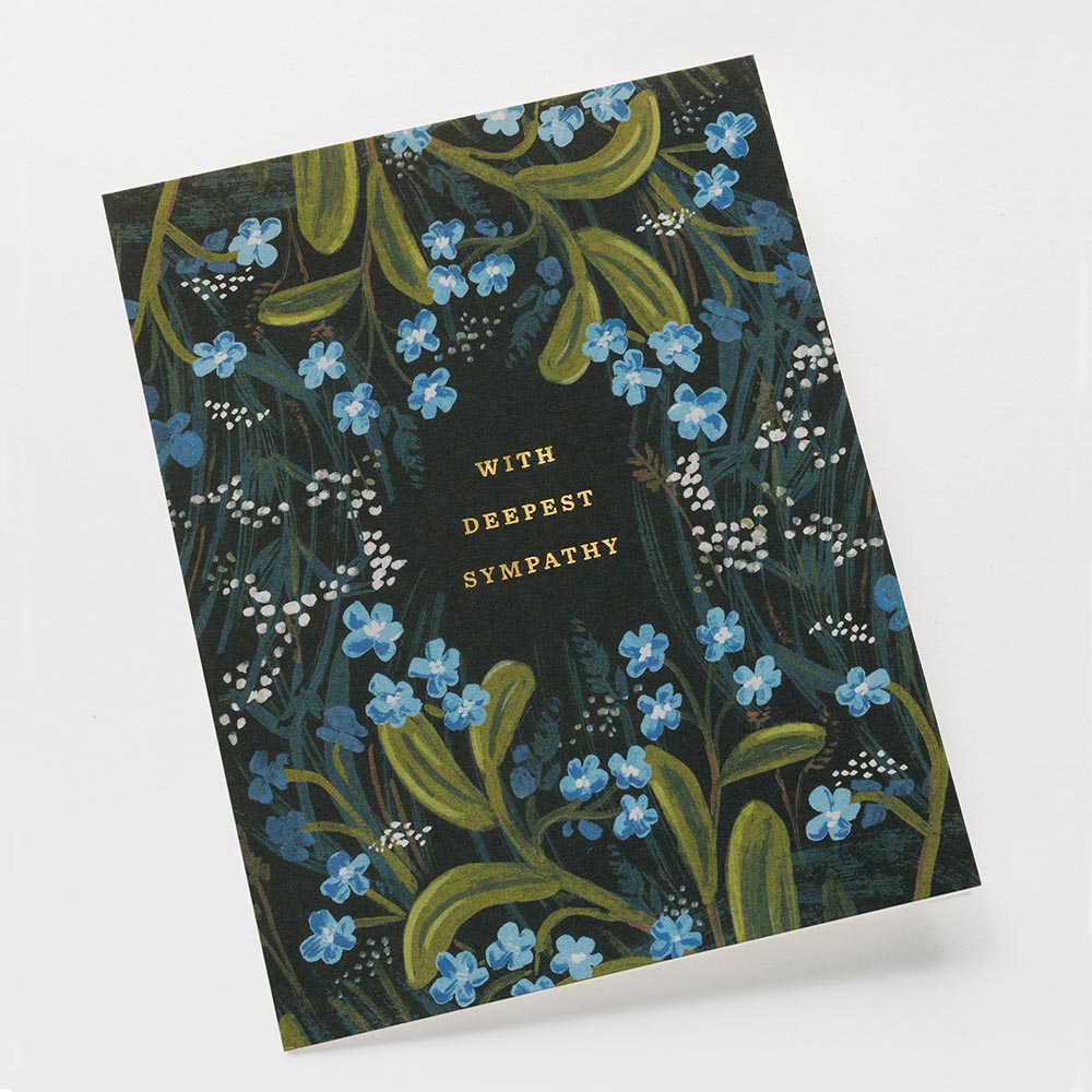 Tarjeta Postal Sympathy Bouquet - Rifle Paper Co
