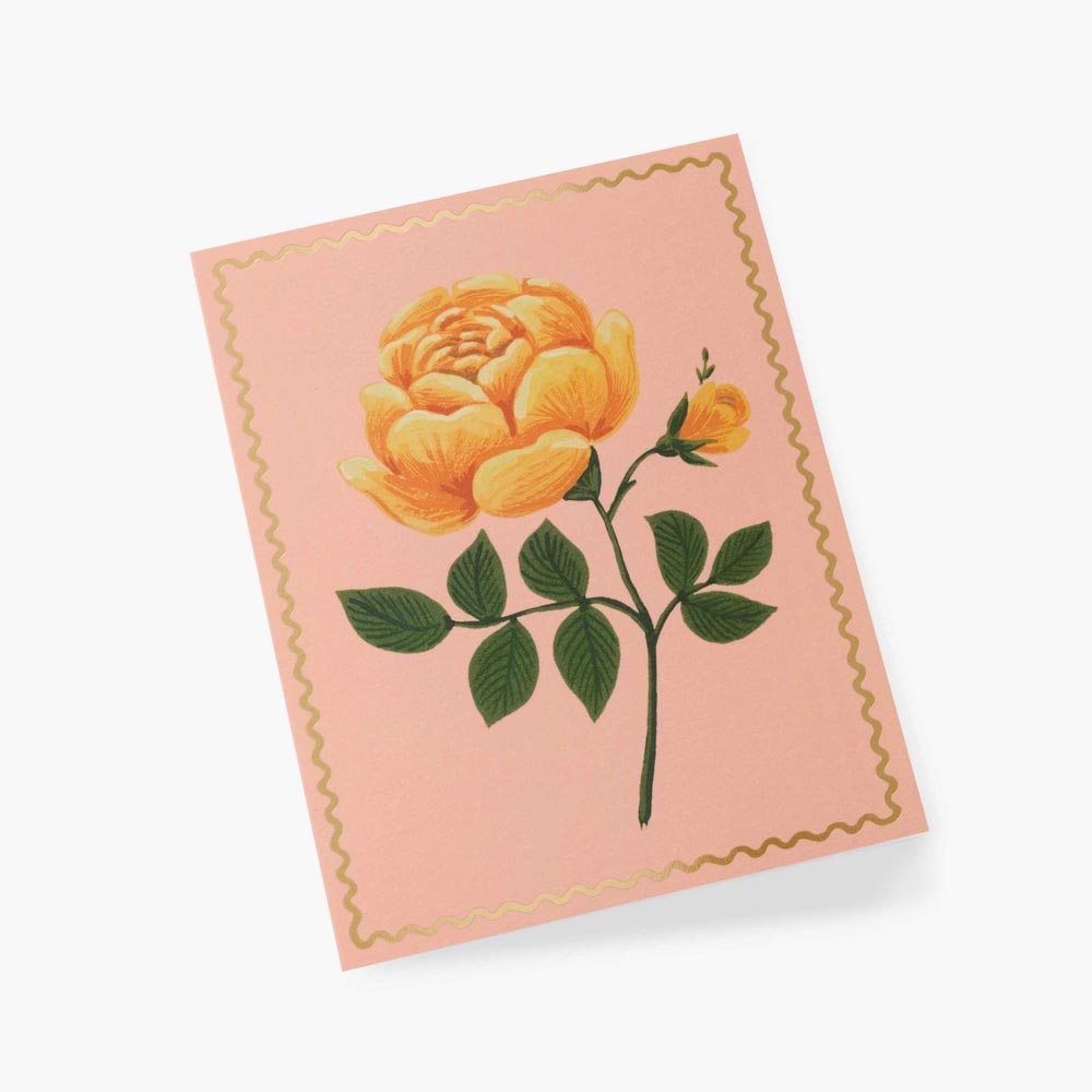 Targeta Postal Rosa Groga - Rifle Paper Co