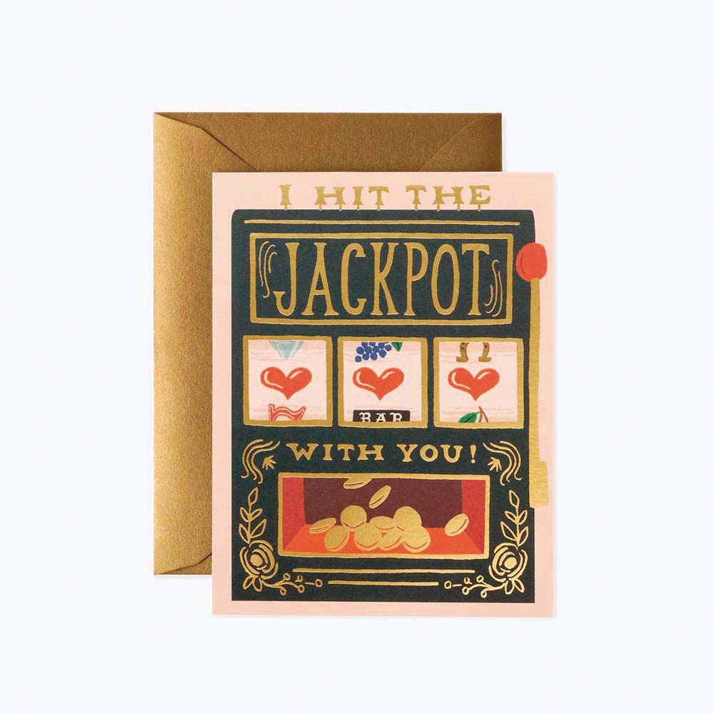 Targeta Postal amor Jackpot - Rifle Paper