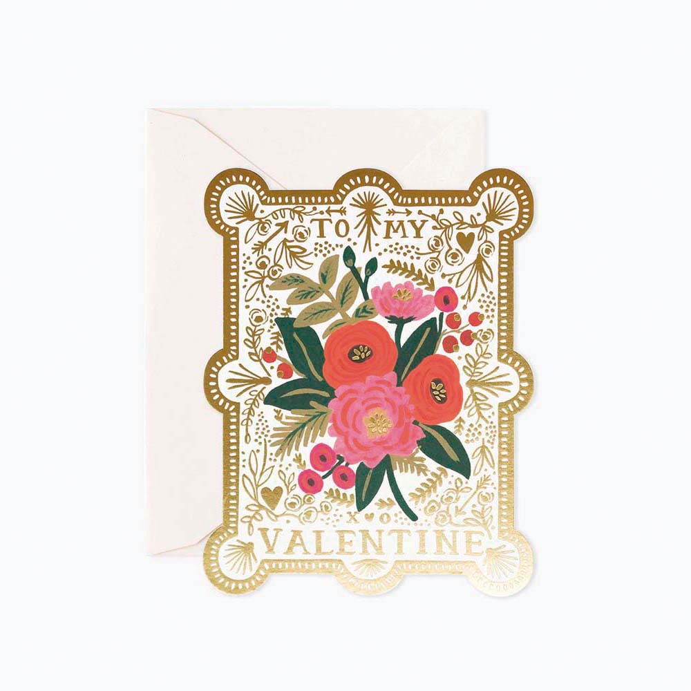 Tarjeta Postal San Valentín Vintage Valentine's Card