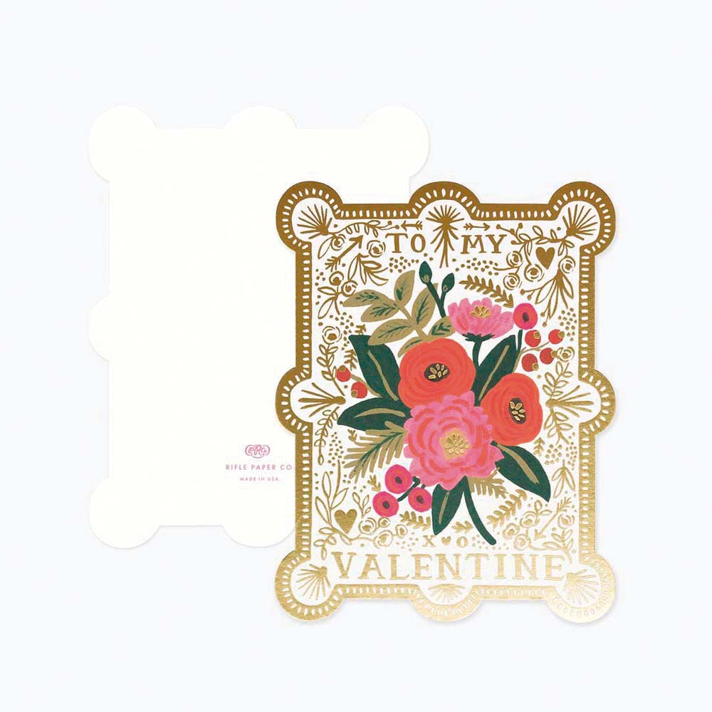 Tarjeta Postal San Valentín Vintage Valentine's Card