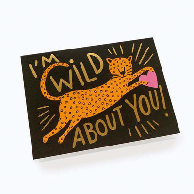 Postcard love Wild About You - Rifle Paper