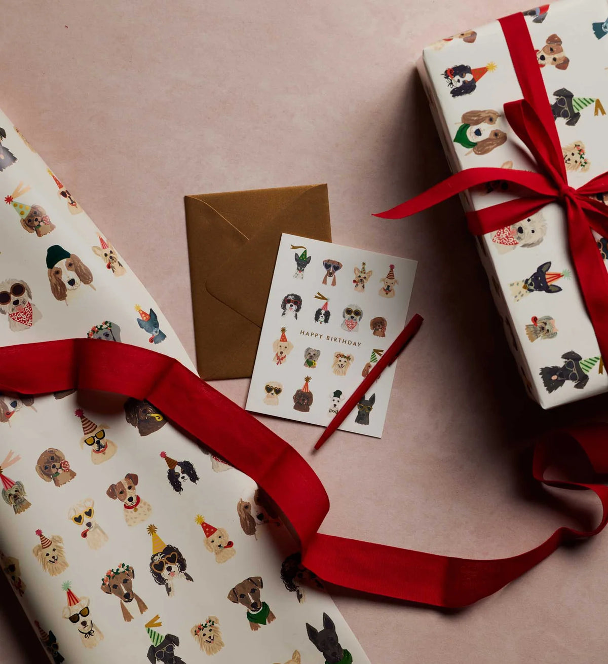 Papel de regalo Party Dogs - Rifle Paper Co.
