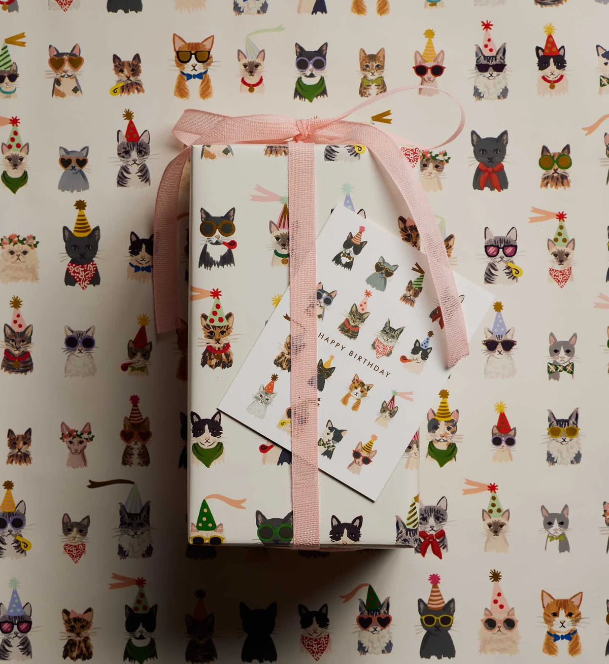 Papel de regalo Party Cats - Rifle Paper Co.