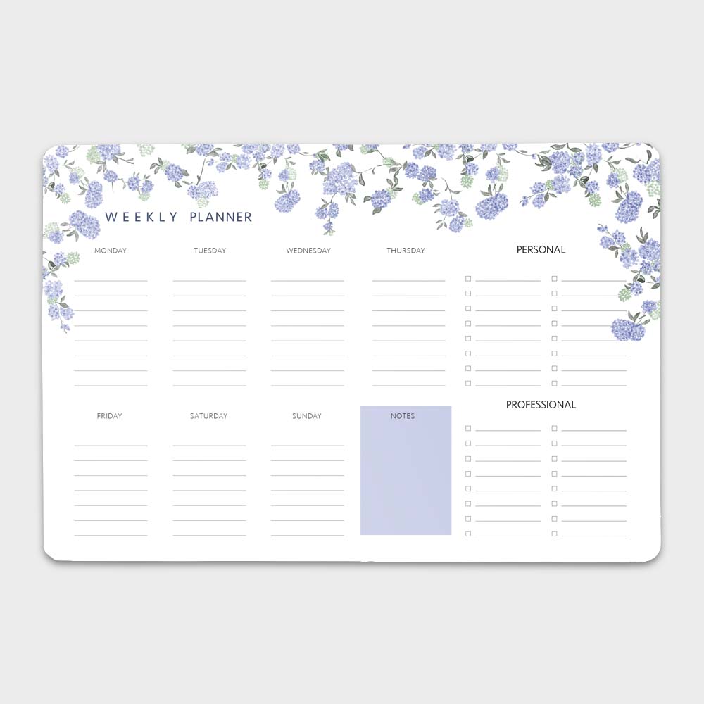 Lavender Weekly Planner