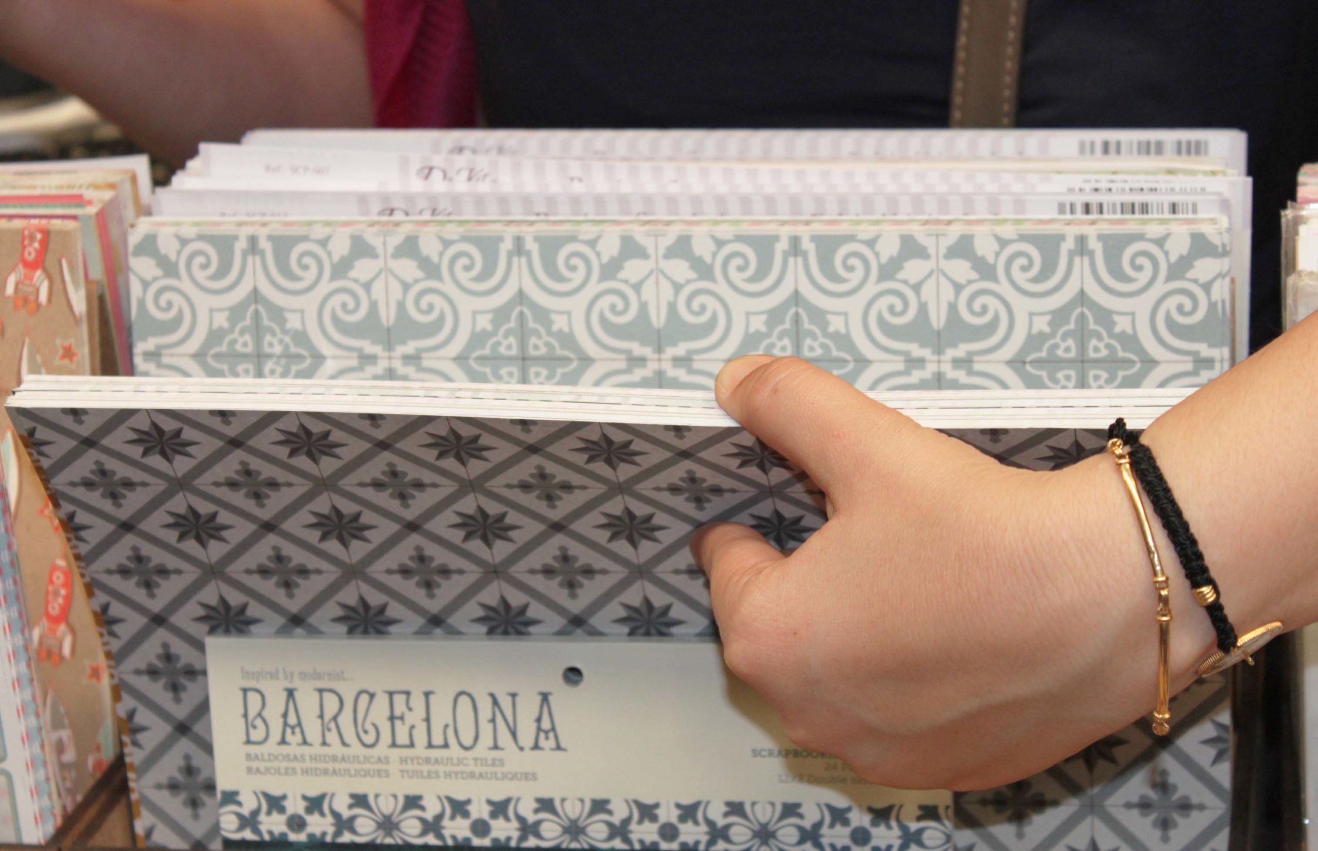 Papeles scrapbooking Barcelona Pepa Paper