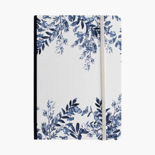 libro-blanco-a5-blue-leaves