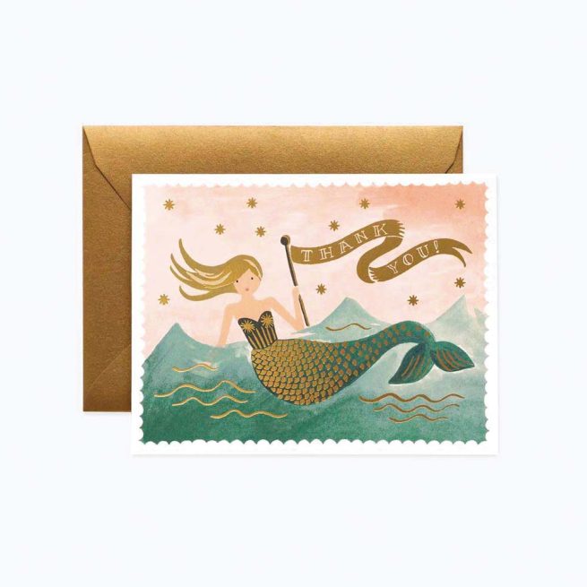 tarjeta-postal-agradecimiento-gracias-sirena-mermaid-thank-you-card-rifle-pepa-paper-gct028-01