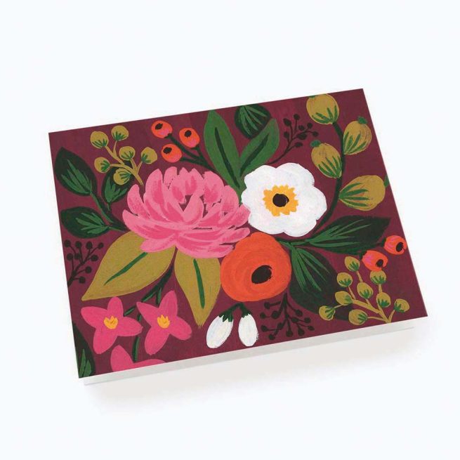tarjeta-postal-flores-flowers-vintage-blossoms-burgundy-card-rifle-pepa-paper-gcm061-02