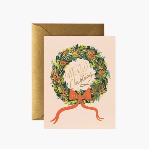 tarjeta-postal-navidad-christmas-wreath-rifle-paper-pepapaper-gcx043-01