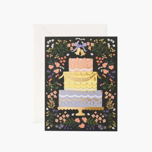 tarjeta-postal-boda-novios-aniversario-pastel-woodland-wedding-cake-rifle-paper-pepa-paper-gcw031-01