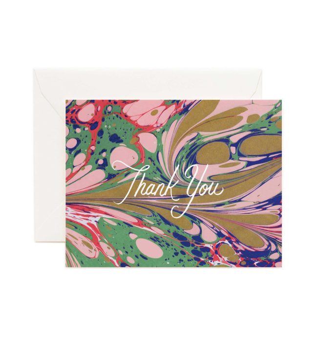 Tarjeta Postal Agradecimiento Florence - Rifle Paper co