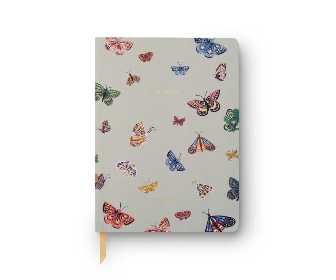 Diario tapa blanda Curio Butterfly - Rifle Paper Co